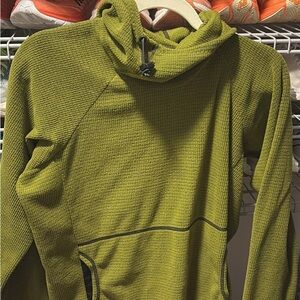 Melanzana Olive Textured Hoodie